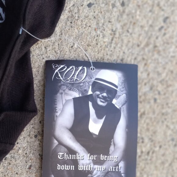 David Gonzales Art "Ride or Die" "Partners in Crime" Black T-Shirt Sz Medium (M) - Picture 10 of 15